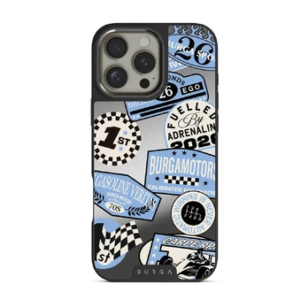 Finish Line - iPhone 16 Pro Max Case, Elite Mirror Dark (MagSafe) / Gunmetal