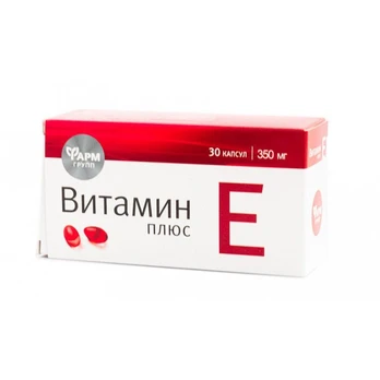 Vitaminas E plius, 30 kapulių