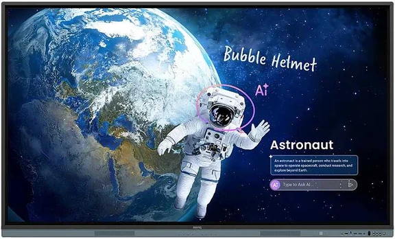 Televizorius Benq Deutschland BenQ 165.1cm (65") RM6505 Interactive Flatp.UHD Android (Speditionsversand)