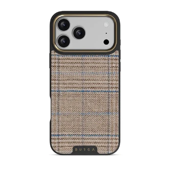 Cosy Sweater - Fall iPhone 17 Pro Max Case, Elite Dark (MagSafe) / Gold