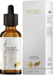 Serumas Nanoil Aloe & White Tea, 50 ml, moterims kaina