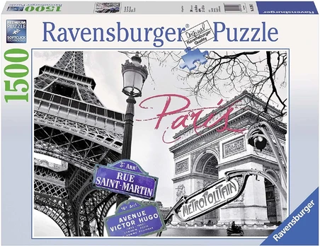 Puzzle 1500 Paris II - RAVENSBURGER dėlionė
