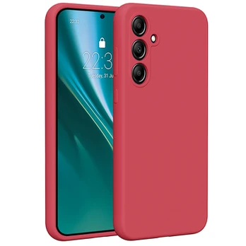 Etteri silikoninis dėklas, skirtas Samsung Galaxy A35 5G raspberry