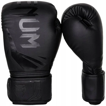 Venum Challenger 3.0 bokso pirštinės, juodos, 14oz