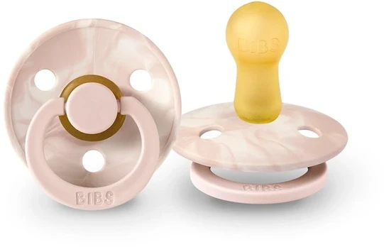 Čiulptukai BIBS Tie Dye Blush Ivory / Blush Ivory (2vnt.)
