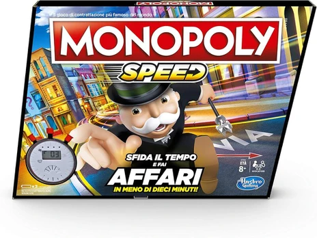 Monopolis Hasbro Speed (bokso žaidimas, Hasbro Gaming)
