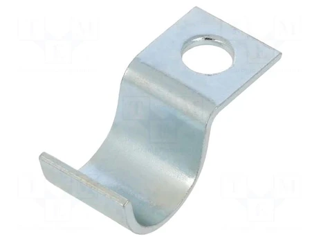 Screw mounted clamp | ØBundle : 14mm | Ømount.hole: 6mm | W: 14mm