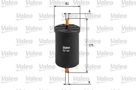 Kuro filtras VALEO 587022