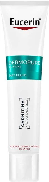 Eucerin DERMOPURE oil control mattifying moisturizing facial fluid 40 ml