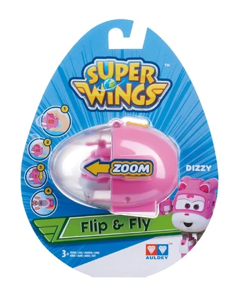 Super Wings Lėktuvėlis Dizzy su paleidimo mechanizmu
