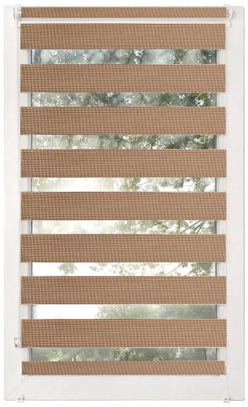 Ritininė užuolaida Karpol Basic, rusva, 105 cm x 150 cm