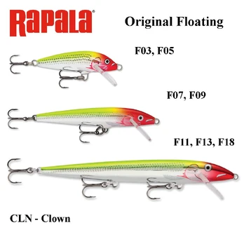 Vobleris Rapala Original Floating CLN - Clown 5 cm