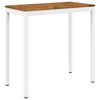 Sodo Baro Stalas Natūrali ir Balta 108,5 x 55 x 105 cm