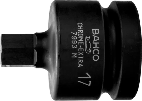 Bahco Hexagonal tip socket driver 7993M 19mm 1"
