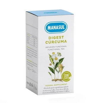 Manasul Digest Turmeric 25 arbatos pakeliai 37,5g