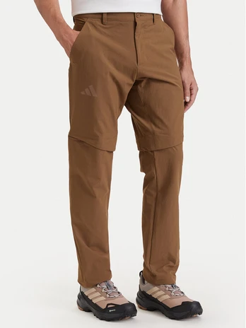 adidas Outdoor kelnės KW7459 Ruda Regular Fit
