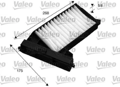 Filtras, salono oras VALEO 715528