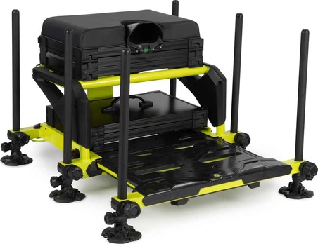 Žvejybinė platforma Matrix S25 Pro SeatBox Lime Edition