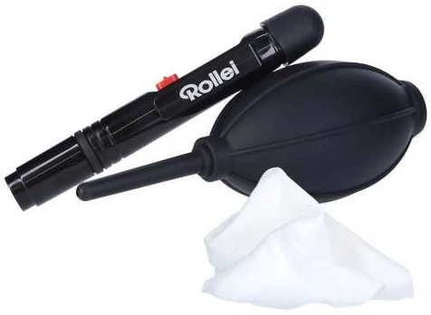 Rollei Lens Cleaning Set, Juodas, Baltas, 3 pc(s)