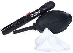Rollei Lens Cleaning Set, Juodas, Baltas, 3 pc(s) kaina