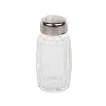 Glass container 50 ml for liquid seasoning INOX