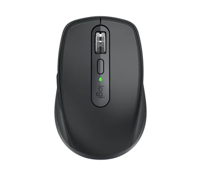Belaidė pelė Logitech MX Anywhere 3S - RF Wireless + Bluetooth, Laser, 8000 DPI, Graphite