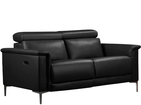 Sofa-reglaineris Loft 24 Lund, juoda