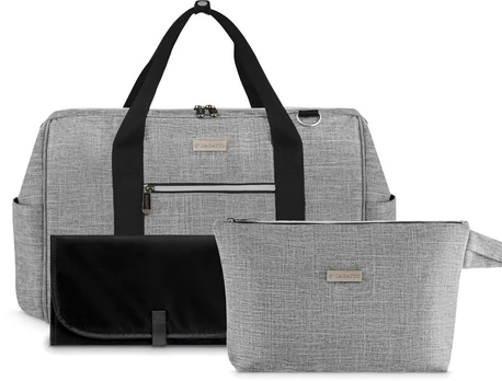 Vaikiško vežimėlio krepšys Zagatto, 38 L, grey