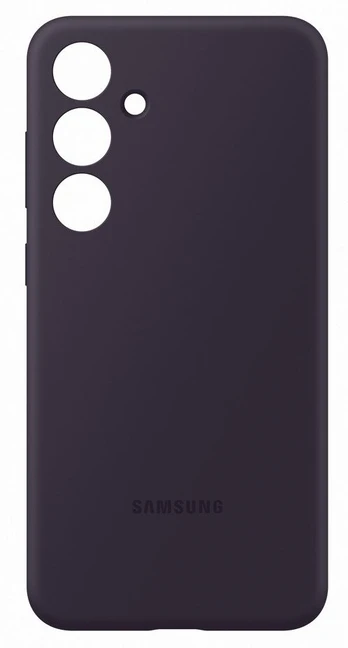 Samsung Galaxy S24+ Silicone Cover Dark Violet