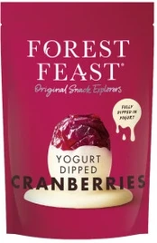 Forest Feast Yogurt Dipped Cranberries, 200 g