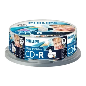 Philips CD-R 80 700MB CAKE BOX 25