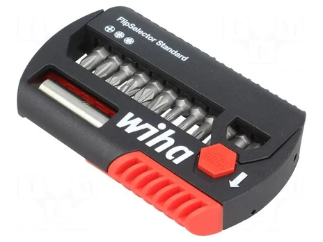 Kit: screwdriver bits | Pcs: 13 | Phillips,Pozidriv®,Torx® | 25mm