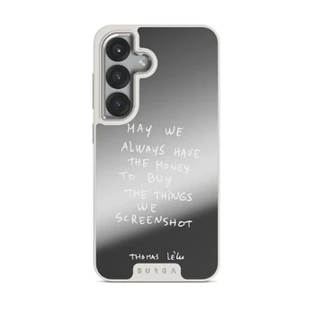 May We Always - Samsung Galaxy S25 Case, Elite Mirror Light (Magnetic) / Silver