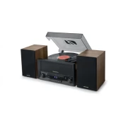 Muse Turntable Micro System MT-120MB Drawer-type CD door USB port AUX in kaina