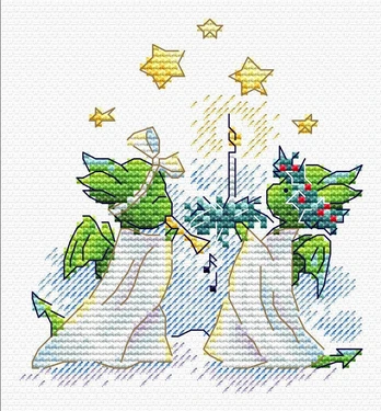 Cross stitch kit "Starry Night" SM-753