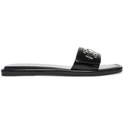 Šlepetės Tory Burch T Lock Slide 164676 Juoda