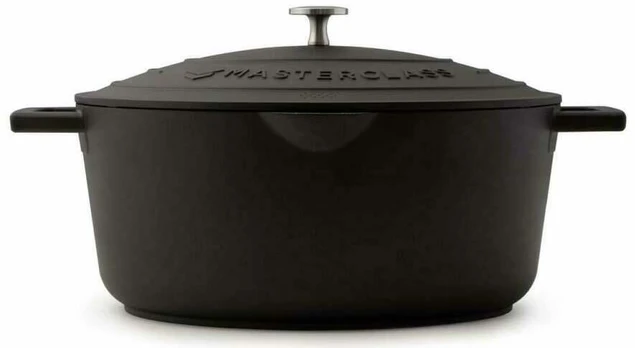 Puodas Masterclass Oval, 27.5 cm, 6 l, juoda sp.