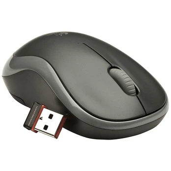 LOGITECH M185 Wireless Mouse - SWIFT GREY - EWR2 | 910-002235