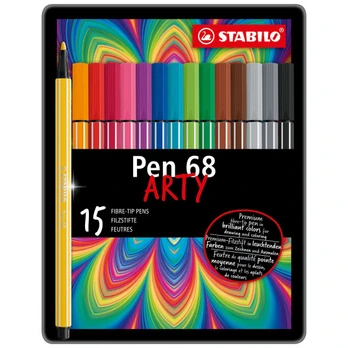 Flomasteriai PEN 68 arty 15vnt