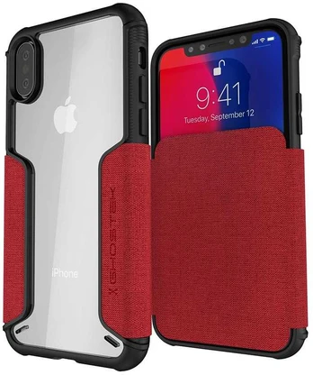Ghostek Dėklas Exec 3 Apple iPhone Xs raudona