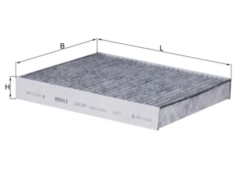 Salono filtras KNECHT LAK297