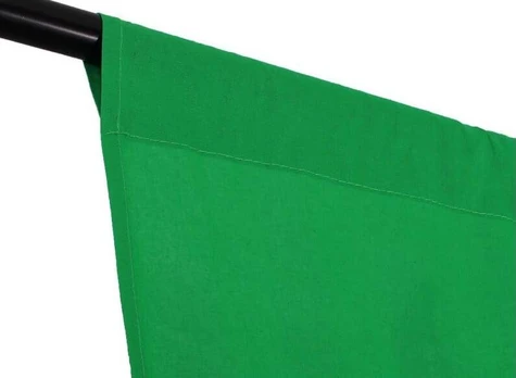Medžiaginis fonas Cotton backdrop 3x6m Chromagreen