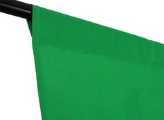 Medžiaginis fonas Cotton backdrop 3x6m Chromagreen kaina