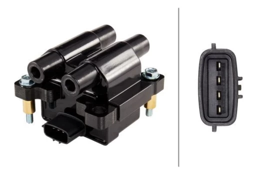 HELLA 5DA358 057-841 Ignition coil