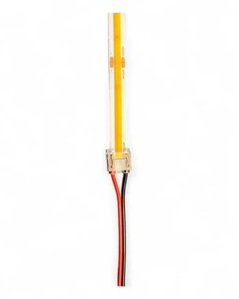 Light Solutions Aps Dobbelt SmartClip til 10mm COB LED Bånd m. 15cm ledning - 5-pak