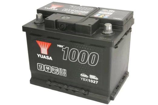 Akumuliatorius YUASA YBX1027 12V 56Ah 510A D+