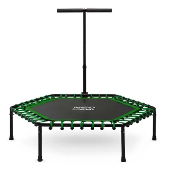Sportinis batutas, 127 cm, žalias
