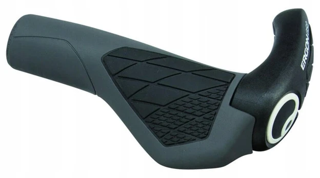 Ergon Grip Gs2 S dviračio rankenos, juodos, S dydis