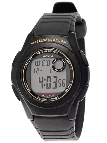 VYRIŠKAS LAIKRODIS CASIO F-200W-9ADF (zd151d) + DĖŽĖ