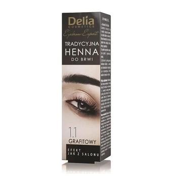 Delia Eyebrow Expert tradicinė antakių chna 1.1 Graphite 2g